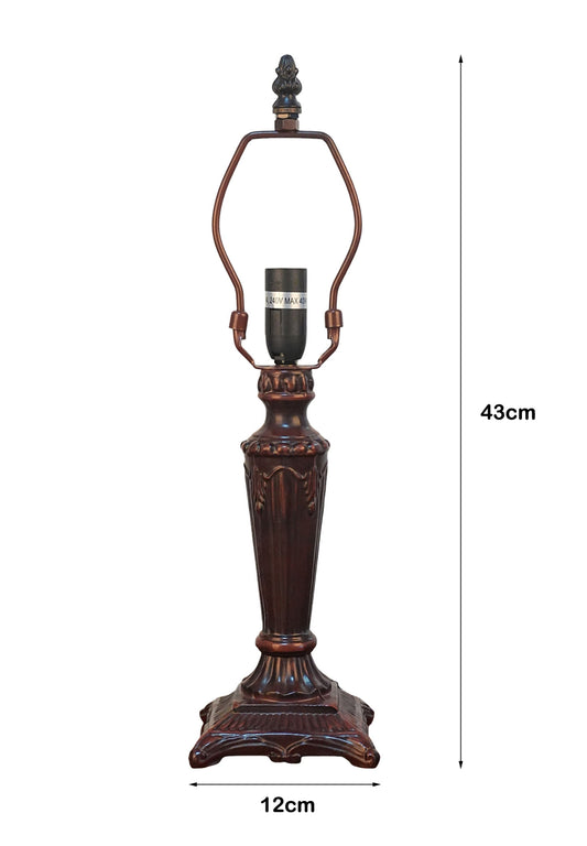 Vintage Lamp Base for 10" -12"Tiffany Table Lamp