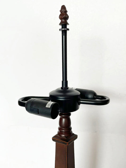 2 Lights Lamp Base for 12"/ 14“”Tiffany Table Lamp