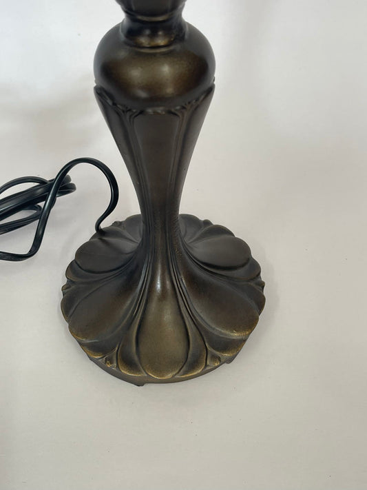 1 Lights Vintage Lamp Base for 10" -12"Tiffany Lamp Shade