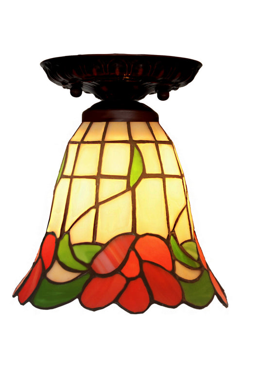 Small Floral Tiffany Style downlight Ceiling Lights