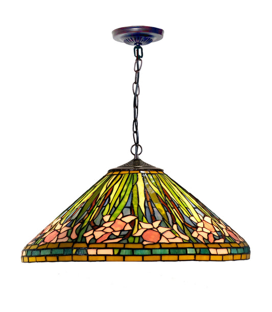 Legend Collection @Huge 20" Daffodil Tiffany Hanging Pendant Light