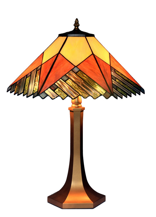 Large Mission Style Tiffany Table Lamp