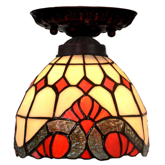 Small Baroque Tiffany Style downlight Ceiling Lights