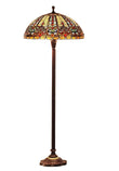 Gorgeous Huge 22" Baroque style Tiffany Floor Lamp (only 1)