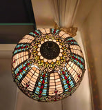 Gorgeous Huge 22" Baroque style Tiffany Floor Lamp (only 1)