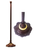Gorgeous Huge 22" Baroque style Tiffany Floor Lamp (only 1)