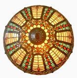 Gorgeous Huge 22" Baroque style Tiffany Floor Lamp (only 1)