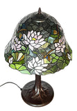 Limited Edition@16" Large Pink Lotus  Tiffany Table Lamp
