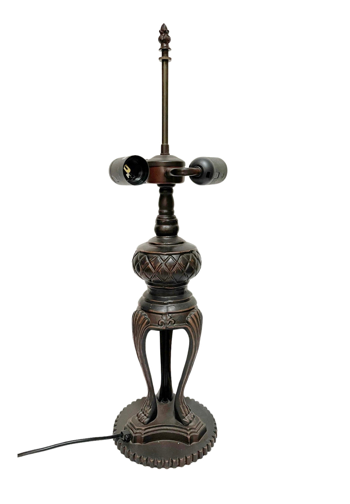 Heavy Metal Lamp Base  for 16"-18" Tiffany Table Lamp