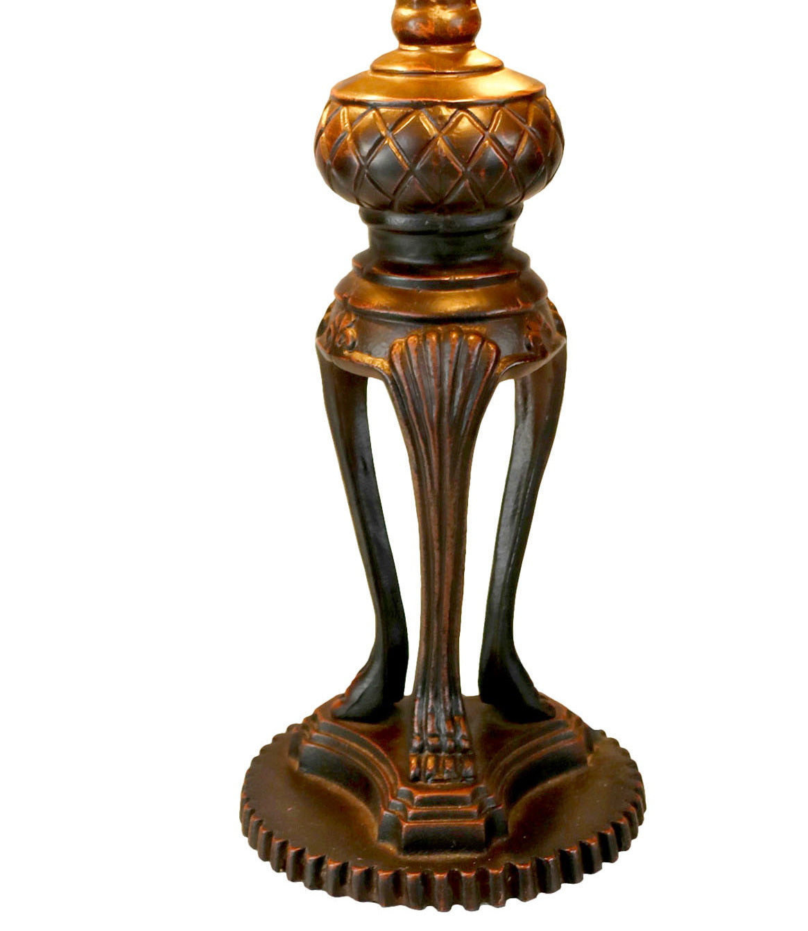 Heavy Metal Lamp Base  for 16"-18" Tiffany Table Lamp