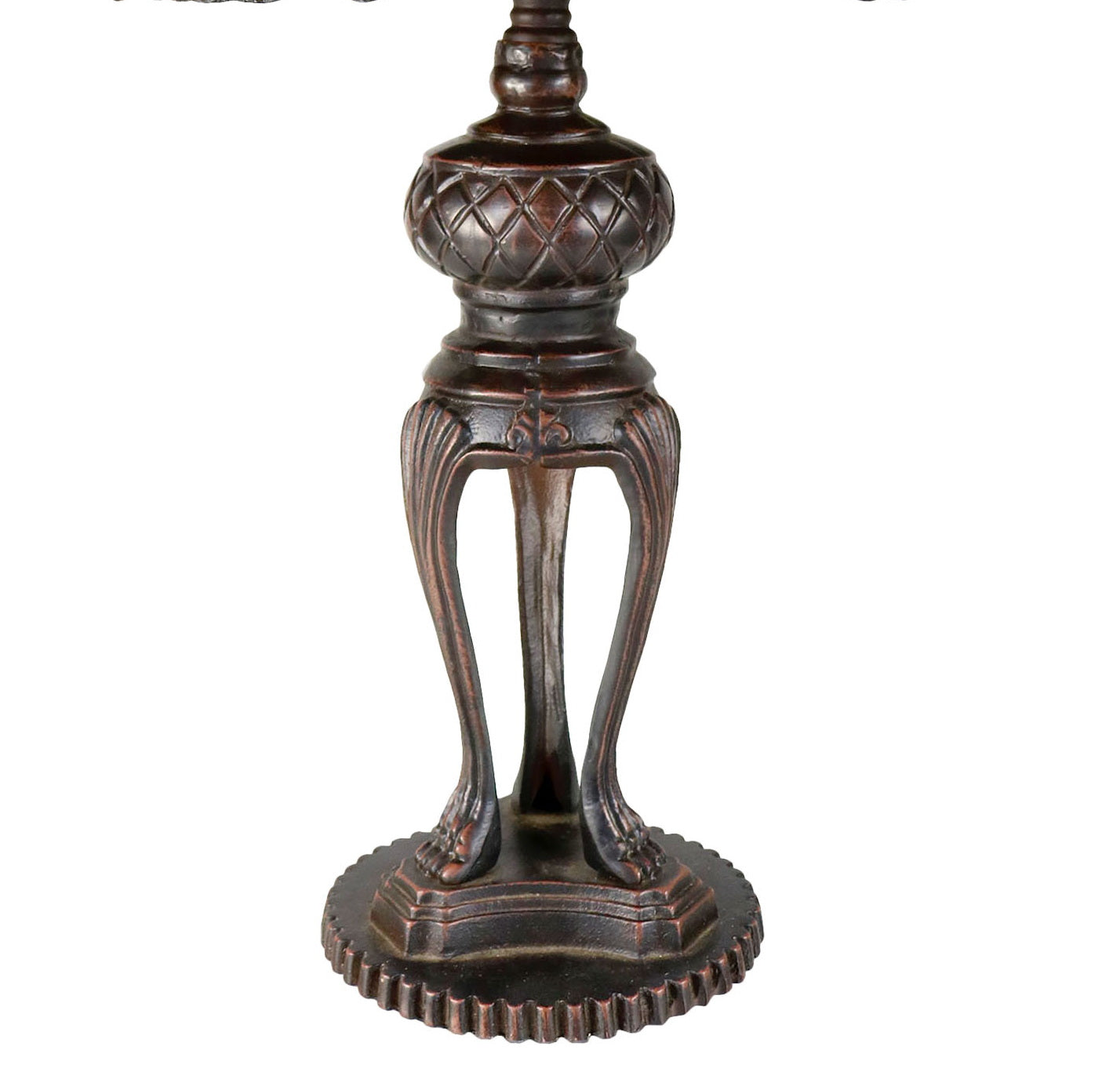 Heavy Metal Lamp Base  for 16"-18" Tiffany Table Lamp