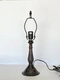 1 Lights  Metal Vintage Lamp Base  for 12"Tiffany Table Lamp