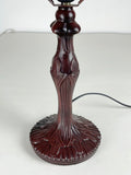 Vintage Style 1-Light Metal Lamp Base for 12" Tiffany Table Lamp – Antique Bronze