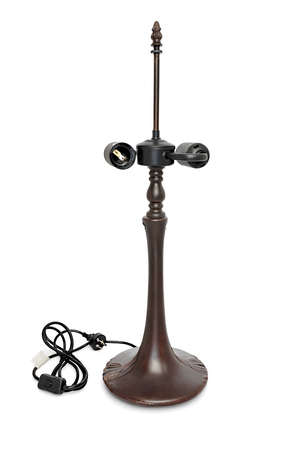 Classic Antique Bronze Table Lamp Base – Designed for 16" Tiffany Shades
