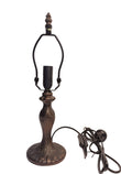 Vintage 1 Lights  Metal Vintage Lamp Base  for 8" Wide Tiffany Mini Table Lamp