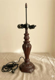 Zinc Alloy Vintage Table Lamp Base – Perfect for 16" Lampshade