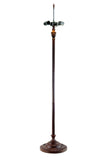 Extra-Large Heavy Metal Floor Lamp Base with Decorative Round Base for 18" 20" and Large Tiffany lamp shade