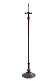 Premium Vintage Style Three-Light Metal Alloy Lamp Base for 18-Inch, 20-Inch and Larger Shades