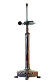 Premium Quality Vintage Metal Table Lamp Base – Antique Bronze Finish – For 18”–20” Tiffany Lamp Shade