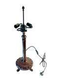 Premium Quality Vintage Metal Table Lamp Base – Antique Bronze Finish – For 18”–20” Tiffany Lamp Shade