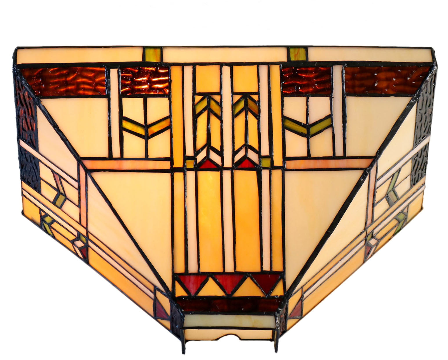 Classical Mission Stained Glass Tiffany Wall Light Wall Sconce