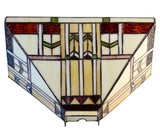 Classical Mission Stained Glass Tiffany Wall Light Wall Sconce