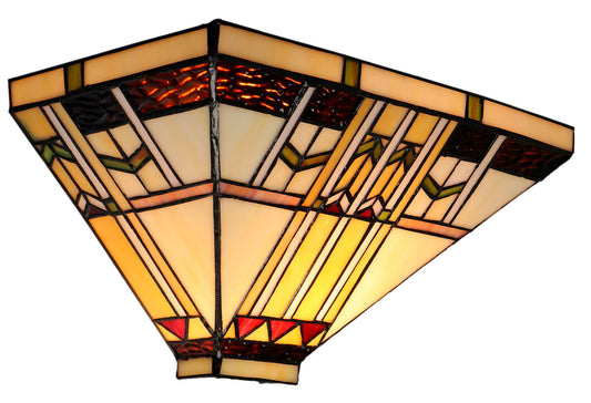 Classical Mission Stained Glass Tiffany Wall Light Wall Sconce