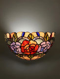 Rose  Style Tiffany Wall Sconce
