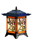Dragonfly Style Tiffany Stained Glass Night Lamp