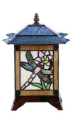 Dragonfly Style Tiffany Stained Glass Night Lamp