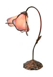 Elegant Flower Pink Water Lily Style Tiffany Table Lamp