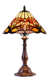 Amazing 12"  Water Lily Style Tiffany Bedside Lamp