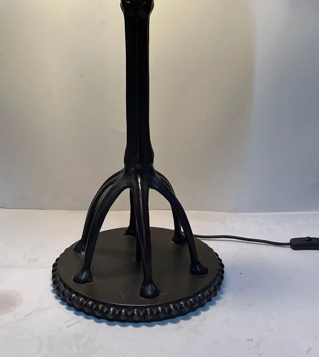 Gorgeous Huge 20" Legend Collection Daffodil Flower Tiffany Table Lamp