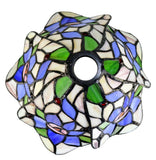 Amazing Flower Iris  Style Tiffany Table Lamp