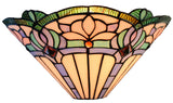 Amazing Water Lily Style Tiffany Wall Sconce