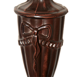 20" Peony Tiffany Style Stained Glass Floor Lamp – Handcrafted Floral Art Glass Lamp