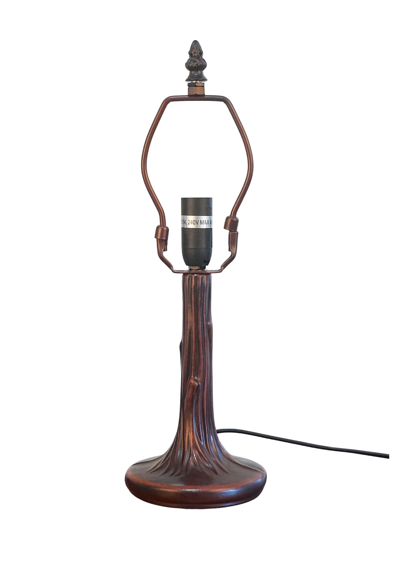 8-Inch Tulips in the Wind Tiffany-Style Small Table Lamp