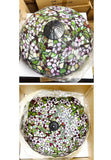 Gorgeous Huge Joanne Tiffany 20" Apple Blossom Flower Tiffany Floor Lamp
