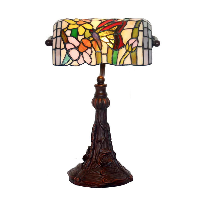 Butterfly Style Tiffany Banker Lamp