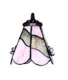3 light Pink Flower Style Tiffany Stained Glass Pendant Lights