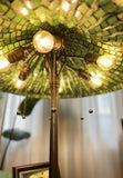 Joanne Tiffany Signature Collection Lotus Pagpda Table Lamp With Bronze Base