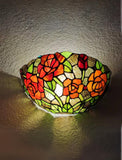 Elegant Rose Style Tiffany Wall Sconce