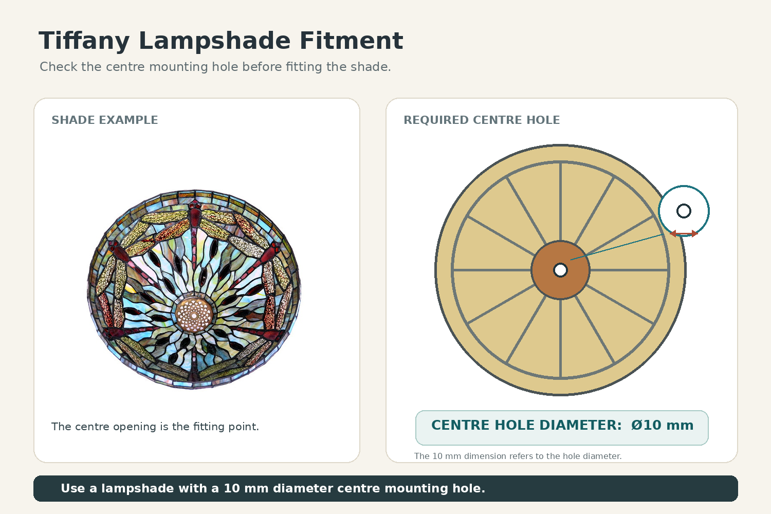 Extra-Large Heavy Metal Floor Lamp Base with Decorative Round Base for 18" 20" and Large Tiffany lamp shade