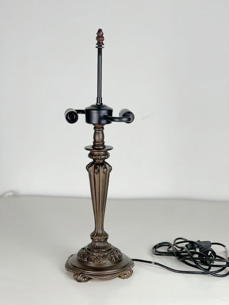 2-Light  Lamp Base  for 14" Tiffany Table Lamp