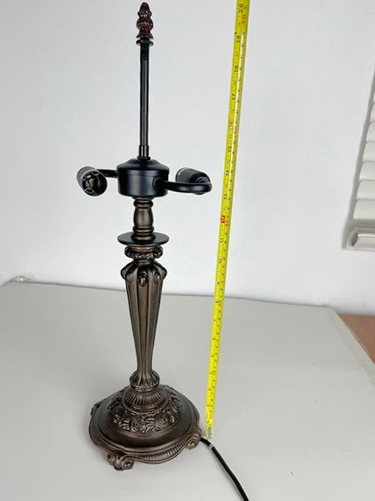 2-Light  Lamp Base  for 14" Tiffany Table Lamp