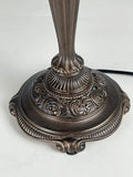 2-Light  Lamp Base  for 14" Tiffany Table Lamp