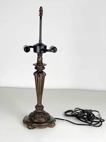 2-Light  Lamp Base  for 14" Tiffany Table Lamp