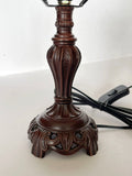 Metal Vintage Lamp Base  for 8" Wide Tiffany Mini Table Lamp