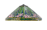 Gorgeous Huge 20" Legend Collection Daffodil Flower Tiffany Floor Lamp