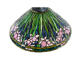 Gorgeous Huge 20" Legend Collection Daffodil Flower Tiffany Floor Lamp
